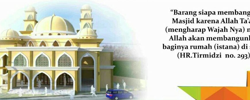 Kenapa harus membangun masjid al izzah